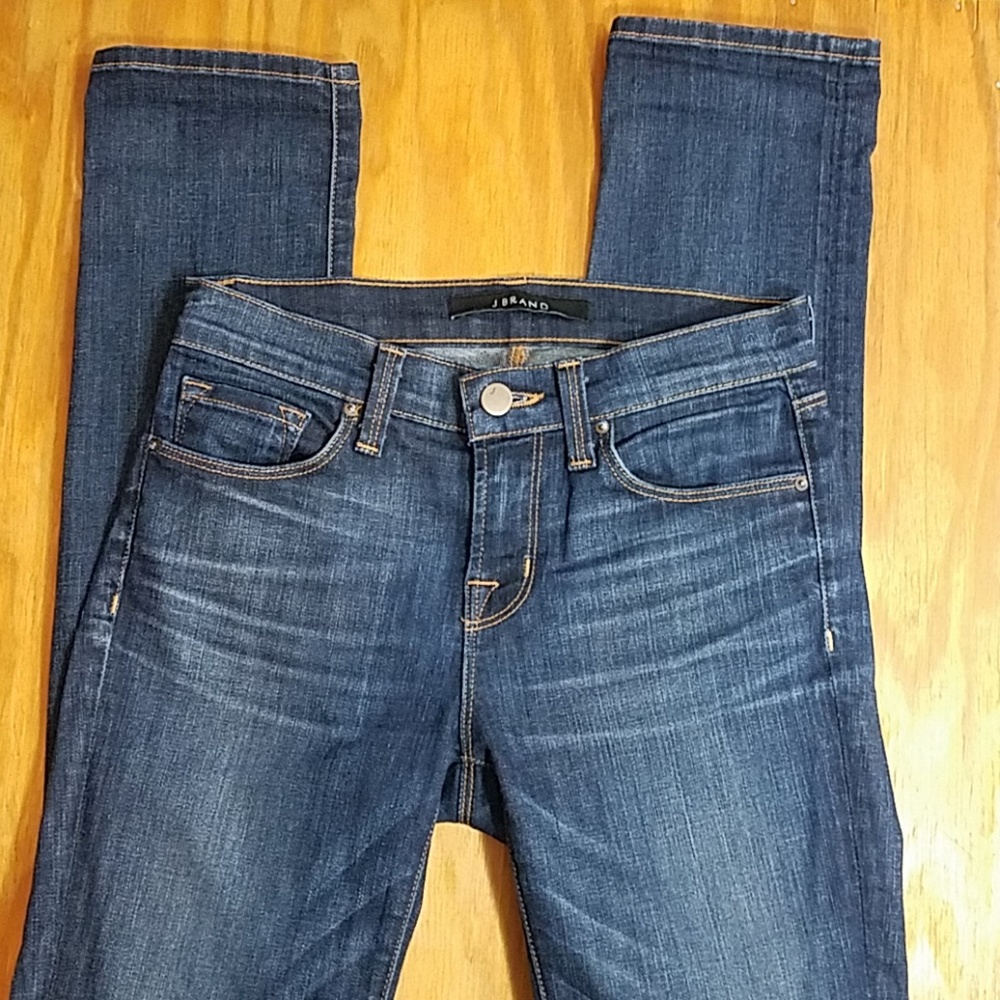 J Brand skinny jeans, dark vintage wash size 25